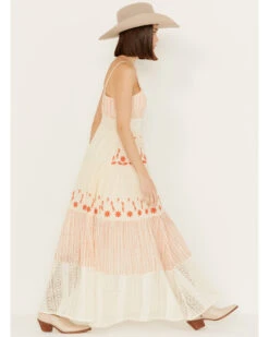 Miss Me Women's Floral Embroidered Sleeveless Maxi Dress -Modern Fashion Sales 2000389764 110 P2