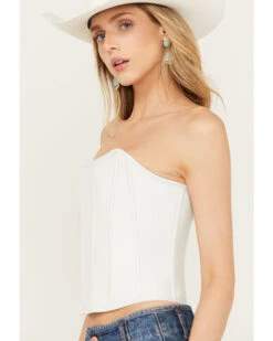 Boot Barn X Understated Leather Women's Louise Leather Bustier -Modern Fashion Sales 2000394750 100 P2