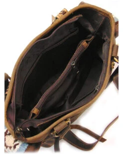 Ariat Women's Satchel Blanket Tooled Handbag -Modern Fashion Sales 2000396629 200 P4