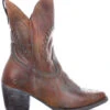 Bed Stu Women's Amanda II Western Booties - Pointed Toe
