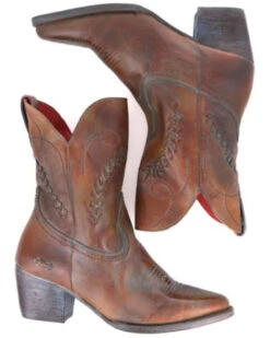 Bed Stu Women's Amanda II Western Booties - Pointed Toe -Modern Fashion Sales 2000396968 200 P3