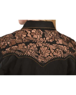 Scully Women's Floral Embroidered Western Shirt -Modern Fashion Sales 658137 89 D1